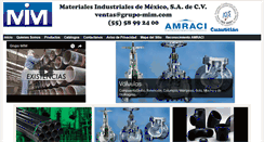 Desktop Screenshot of grupo-mim.com